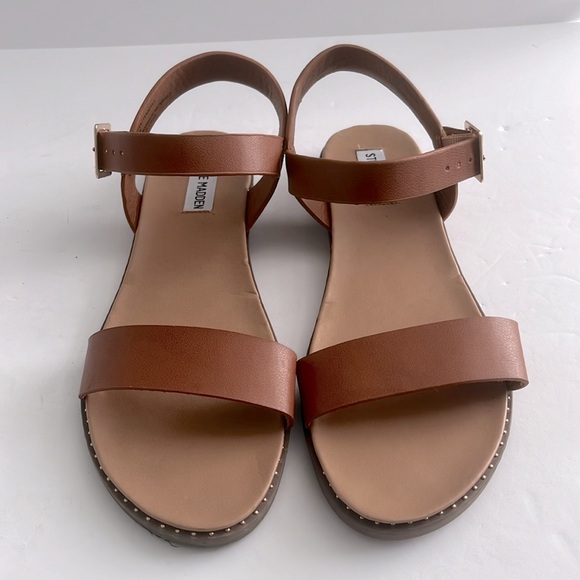 Steve Madden $70 Women’s Tesa Slingback Cognac Color Summer Sandal Size 7 NWT - Picture 6 of 7
